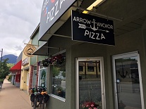 ArrowAnchorPizza, Nakusp, BC.
