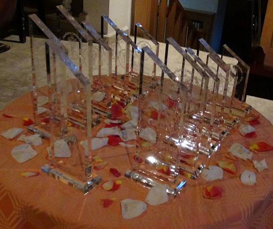 HUMM Morocco 2015 trophies.
