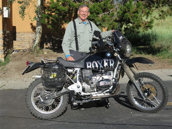 Ronnie Weinzapfel and his R80ST
