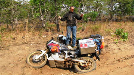 small-fall-off-road-in-Africa-with-heavy-bike