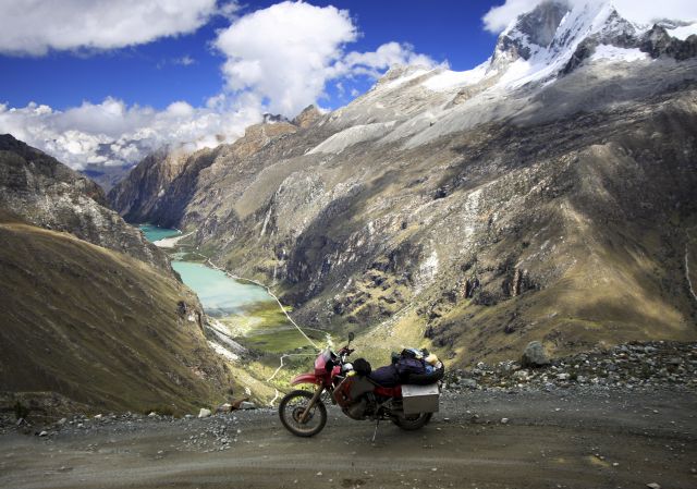 April: by Igor Djokovic, Thailand; of Lake Llanganuco in Cordillera Blanca of Peru, during my trip around South America; KLR 650.