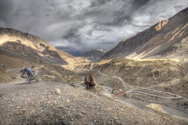 Photo by Igor Djokovic, Thailand; Stormy skies on the way to Kaza, Himachal Pradesh, India.