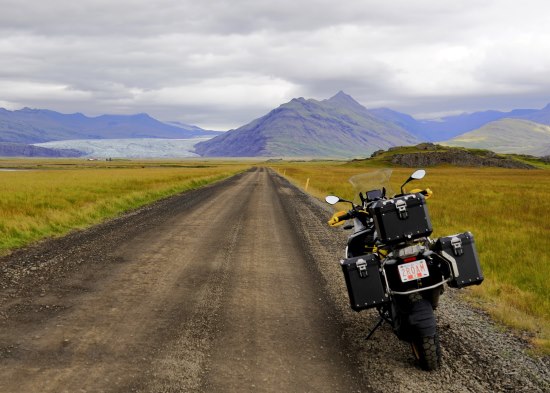 Ekke Kok, Motorcycle in Iceland