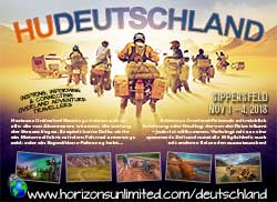 HU Deutschland 2018 meeting postcard, Deutsche version.