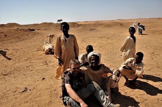 Martin Brucker in Sudan.