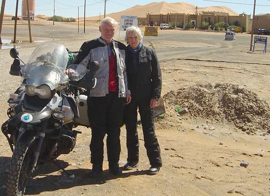 Nigel & Sharyn Tailyour in Morocco.