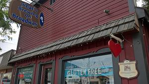 What's Brewing gluten-free options, Nakusp, BC.
