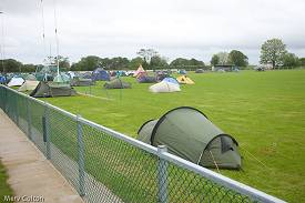 HU Ireland meeting camping facilities.