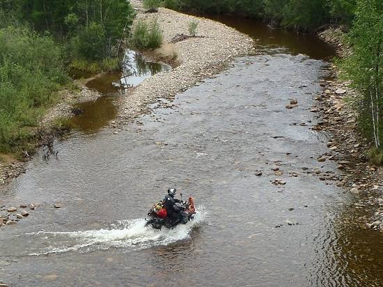 BAM river crossing.