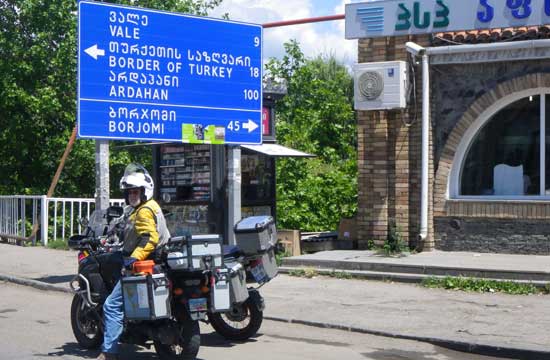 Merrill on the Turkey border