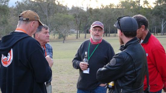 Peter (The Bear) Thoeming in conversations at HU Queensland 2015.