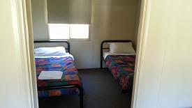 Camp Marysville - single beds in Family cabin.
