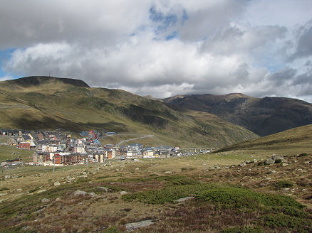 View over Pas de la Casa where we stayed