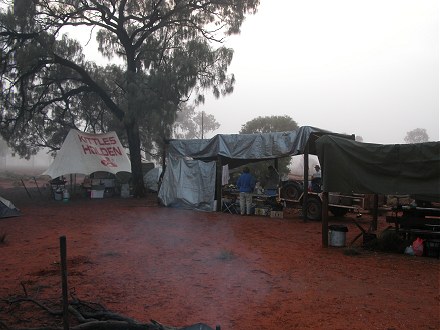 Our wet volunteer camp