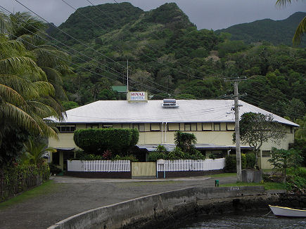 The 1860's hotel we stayed in, Levuka