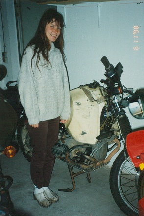 Doris Wiedemann, an independant motorcycle traveller, including Africa
