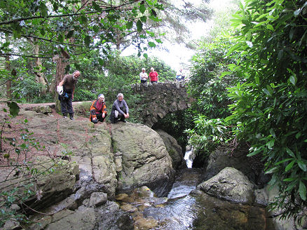 Walking in the Mourne Mountains with Ciaran and Christel