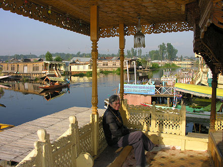 View from the houseboats front verandah