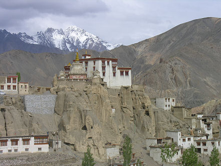 Lamayuru Monastery in a stunning setting