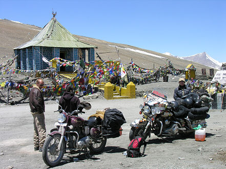 Taglang La, second highest motorable pass, 5300m