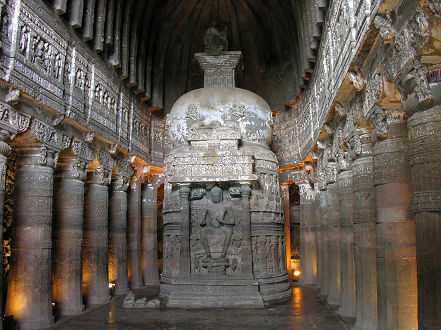 Temple, Ajanta Caves