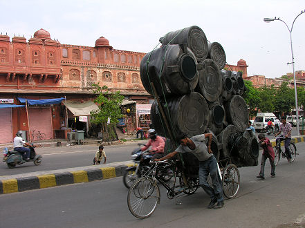 Good load for a bicycle