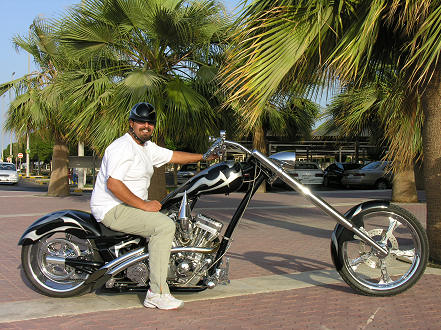 Fawaz's chopper imported from New Orleans