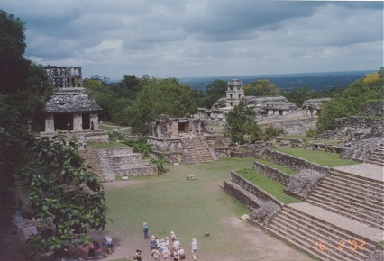 Palenque, Mayan ruins from about 700 AD