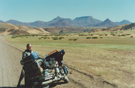 Unusually high rainfall created a green oasis in the desert