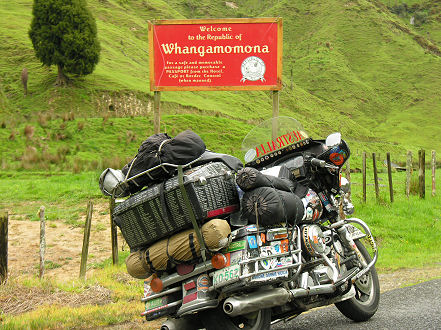 The republic of Whangamomona, a breakaway part of New Zealand