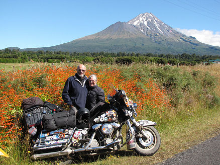 In the shadow of Mt Egmont