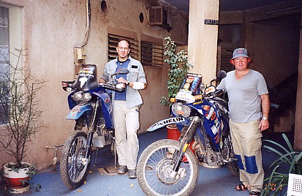 Trever and Noah, world travellers on KTM's