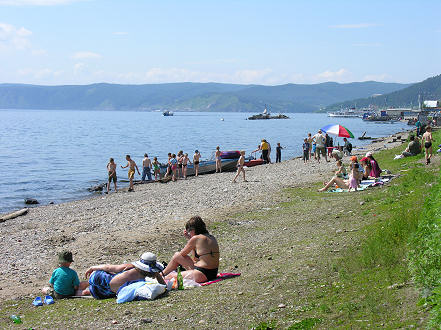 A sunny summers day on Lake Baikal