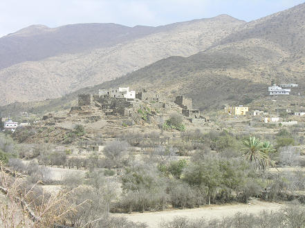 Slate stone mountain village, one of many in this region