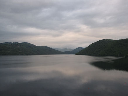 Hotel view over Zlatarsko Dam