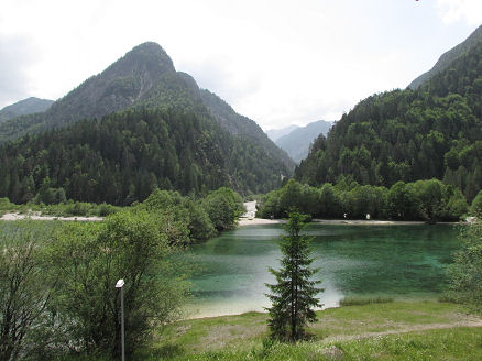 Mountain scenery Krajnska Gora