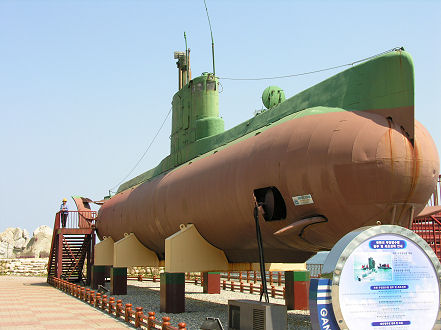 North Korean submarine captured in 1996 in the South