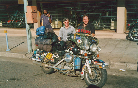 Outside the Durban H-D dealer