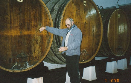 Cider straight from the barrel