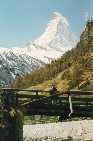 The Matterhorn on a clear day