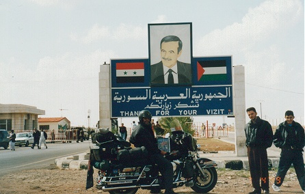 President Assad's photo, portrait, billboard, praise written, is everywhere