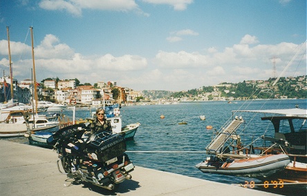 Bosporus Straits where Europe (Istanbul) meets Asia (Istanbul)