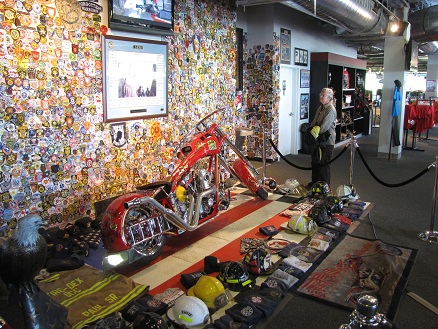 Orange
          County Choppers Fire Bike, dedicated to 9/11