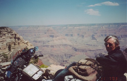 Overlooking the Grand Canyon