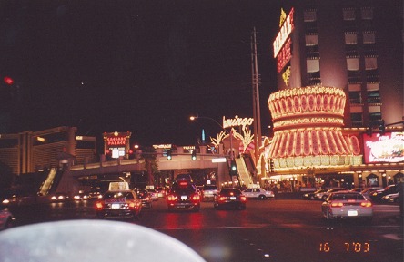 Las Vegas, The Strip, at night