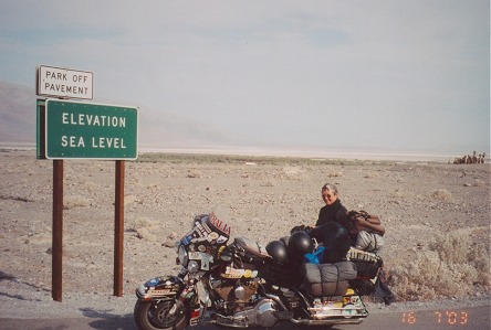 Heading into Death Valley