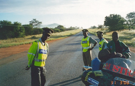 Roadside police looking to supplement their meagre salary