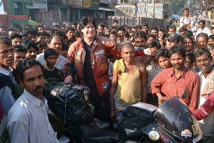 Crowds surrounded me in Bangladesh