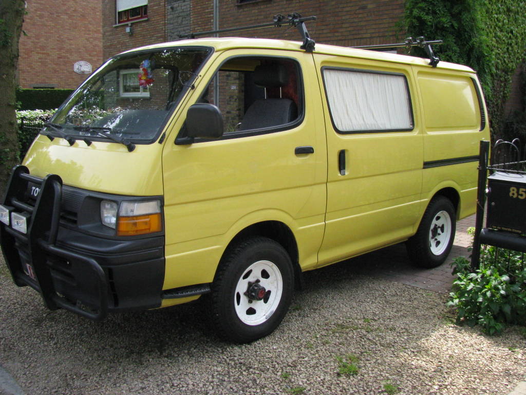 toyota hiace 4x4 camper van #5