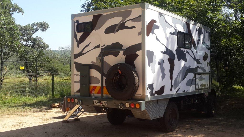 2012 4x4 Camper truck for sale in Johannesburg South Africa - Horizons Unlimited - The HUBB